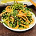 れいちょんぐ's cooksnap of when they made 簡単常備菜。ほうれん草とにんじんのナムル.