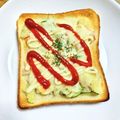 ＊なぁ＊'s cooksnap of when they made ポテトサラダトースト☆.