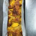 turarin's cooksnap of when they made ホットケーキミックスde柿のケーキ.