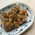 Ruriluru's cooksnap of when they made レンチンおつまみ♥じゃがいもタコ焼き味.