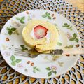 ボブナナ's cooksnap of when they made ふっっくら、しゅわっ◎絹シフォンロール.