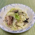 ビートルズ食堂's cooksnap of when they made キャベツと鯖水煮缶のレモン蒸し.