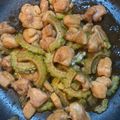 kei☆1121's cooksnap of when they made ゴーヤーと鶏の甘酢炒め.