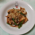 ﾁｲﾁｬﾝﾏﾏ's cooksnap of when they made 簡単♡ササミ&しし唐辛子の焼鳥のタレ炒め.