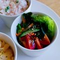 ❤️かわだん❤️'s cooksnap of when they made 焼き肉のタレで♪簡単ピリ辛チョレギサラダ.