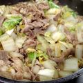 ひんべえ's cooksnap of when they made やわらか豚肉と白菜の和風カレー炒め.