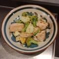 きょこすけ's cooksnap of when they made 塩鮭と新じゃがのガーリックバター炒め.