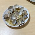 ふみかちょ's cooksnap of when they made 潮干狩りのアサリでボンゴレ！.