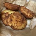 そーま's cooksnap of when they made カリもち♪激うま♡チーズ芋餅フライ.