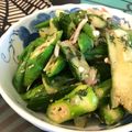 クック☆やーっ！'s cooksnap of when they made 大葉香る♪♪オクラときゅうりのサラダ.