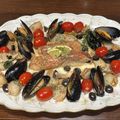 abeben88's cooksnap of when they made フライパン1つで簡単！アクアパッツァ.