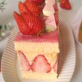 yocchi2109's cooksnap of when they made パウンド型で簡単★フレジェ.