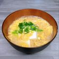 のんべぇヒロ's cooksnap of when they made 豆腐と卵のお味噌汁.
