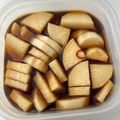 YUKAbuudaZ's cooksnap of when they made 大根大量消費☆大根の醤油漬け.