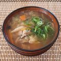 あーこ姐's cooksnap of when they made 鶏もも肉と白菜の具だくさん汁.