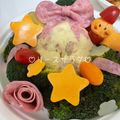 水無月心愛's cooksnap of when they made クリスマスにリースサラダ♪.