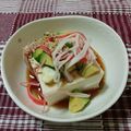 ﾁｲﾁｬﾝﾏﾏ's cooksnap of when they made アボカドとかにかまの冷や奴.