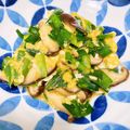 京のお抹茶's cooksnap of when they made ❀ニラと椎茸の卵とじ❀.
