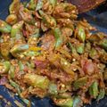 NEKOほっぺ's cooksnap of when they made インド家庭料理：オクラと玉ねぎのマサラ.