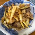 りしさ's cooksnap of when they made 細竹と糸コンと豚肉の炒め煮.