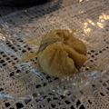 yukoko☆'s cooksnap of when they made 簡単手作りおやつ さつまいもの茶巾絞り♪.