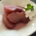 TeaChan214's cooksnap of when they made 赤ワインで☆りんごのコンポート.