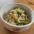 ♡こもれび♡'s cooksnap of when they made 簡単☆きゅうりともやしのピリ辛サラダ.