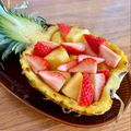 ねっちゃんっ's cooksnap of when they made 簡単おもてなし♪パイナップルボート.