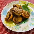 Laufen's cooksnap of when they made フライパン１つで♬ベビーホタテの照焼き.