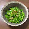 きよきよ627's cooksnap of when they made 我が家の無限絹さや.