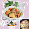 ♪としクック♪'s cooksnap of when they made ほくほく♡肉じゃが風＊野菜の煮物.