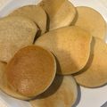 どあら。's cooksnap of when they made 【BLW離乳食】バナナと豆腐のパンケーキ.