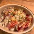 なす58's cooksnap of when they made ウインナーとポテトのチーズ焼き.