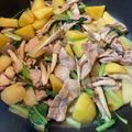 ときどき料理大学生's cooksnap of when they made 豚こま肉とジャガイモのバター醤油炒め.