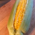 クック☆やーっ！'s cooksnap of when they made ★簡単★皮付きとうもろこし！レンジでチン.