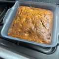 りりー＆ちーくん's cooksnap of when they made 超簡単！もちもち米粉のバナナケーキ☆.