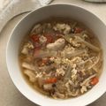 Ruriluru's cooksnap of when they made 酸辣湯（すっぱ辛い中華スープ）.
