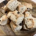 papikun's cooksnap of when they made ♡バター無し！サクサクスコーン♡.