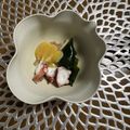 yesmama's cooksnap of when they made 生ウドとタコの酢味噌かけ.
