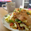 ayayahoney's cooksnap of when they made 市販の焼きそばを200%旨く！2023.