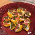 ♪のんたむ♪'s cooksnap of when they made 柿とモッツァレラチーズと生ハムのサラダ♪.