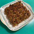 クックあさみちゃん's cooksnap of when they made ＨＭで☆フルグラおさつのザクザクケーキ♡.