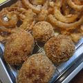 のんびりご飯's cooksnap of when they made お肉屋さん風コロッケ。.