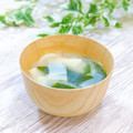 Satoco❋'s cooksnap of when they made 筍の甘皮とわかめのお味噌汁♪.