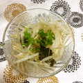 ぽぽきゅ's cooksnap of when they made もやしの海苔和え♪.