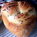 クックミッキ＊'s cooksnap of when they made ホシノ天然酵母さつまいものミニ食パン.