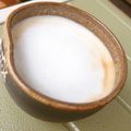 t-house's cooksnap of when they made 網じゃくしで☆お家であわあわカプチーノ♫.