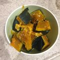 れあきち's cooksnap of when they made レンジで♬かぼちゃの塩麹レモン.