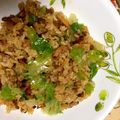 猫のミイヤ's cooksnap of when they made 納豆とコチュジャンの炒飯.