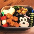 クックCHF9PZ☆'s cooksnap of when they made キャラ弁☆ミッキー＆ミニー.